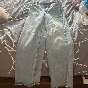 Silver Jeans Light Blue wide Leg high rise Women's Jeans